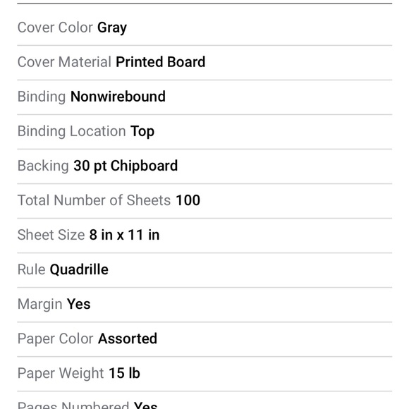 Roaring Spring Lab note book - Picture 3 of 3